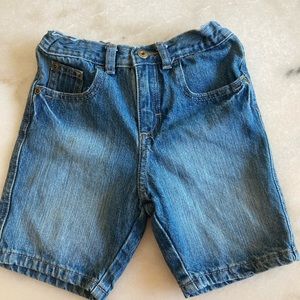 Boys wrangler denim shorts 4 t adjustable